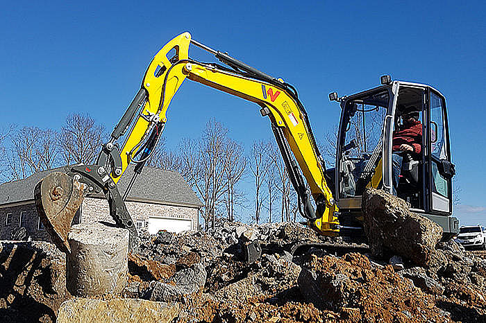 Wacker Neuson EZ36 Compact Excavator - Open Canopy - Image 5