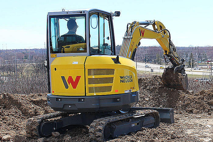 Wacker Neuson EZ36 Compact Excavator - Open Canopy - Image 4