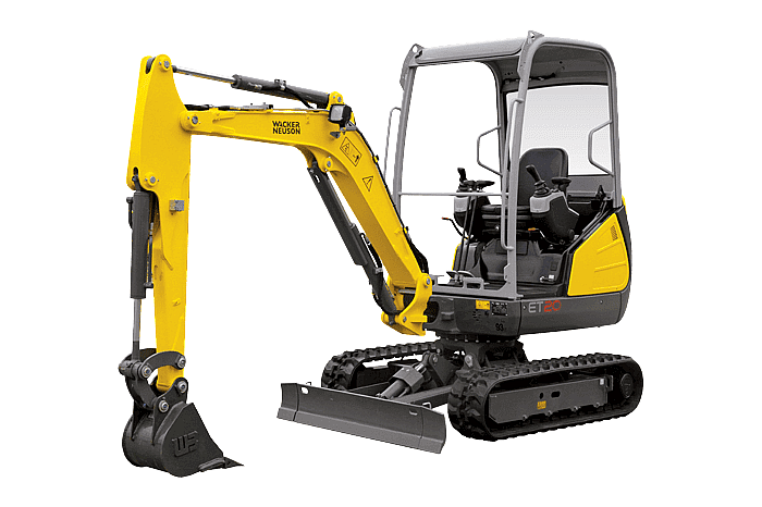 Wacker Neuson ET20 Compact Excavator - Open Canopy - Image 3