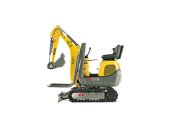 Wacker Neuson 803 Mini Excavator - Image 3