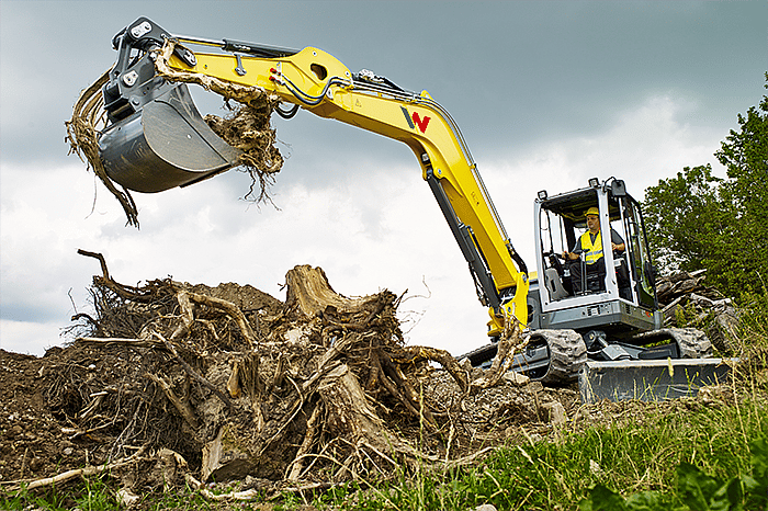 Wacker Neuson ET90 Compact Excavator - Enclosed Canopy - Image 6