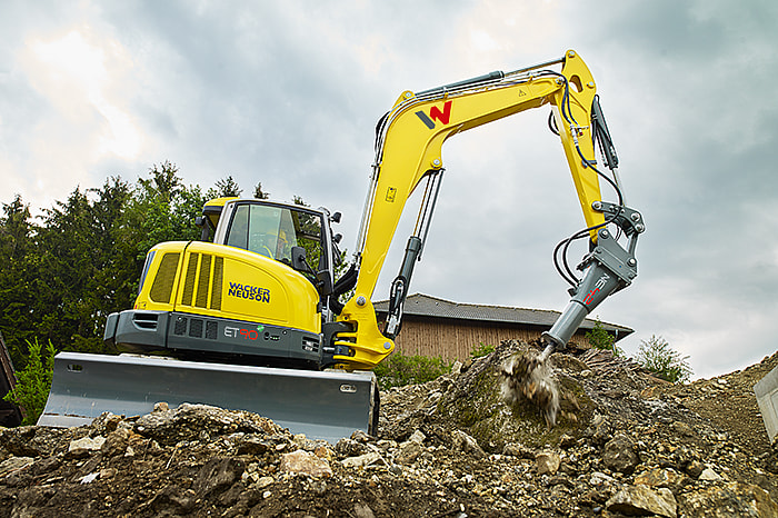 Wacker Neuson ET90 Compact Excavator - Enclosed Canopy - Image 5