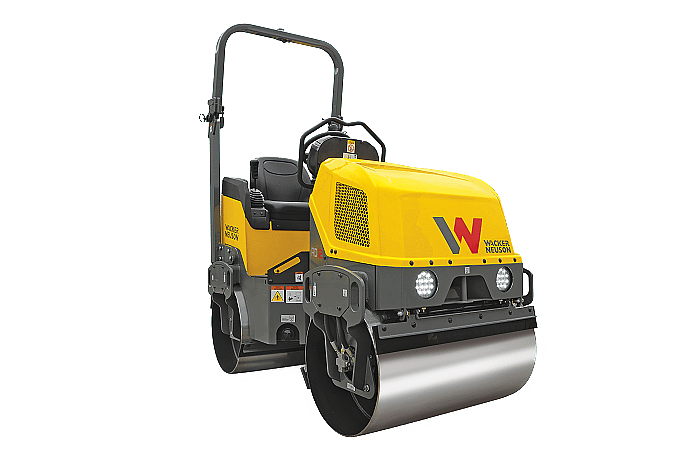 Wacker Neuson RD12 Ride On Double Drum Roller - Image 4