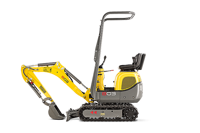 Wacker Neuson 803 Mini Excavator - Image 2