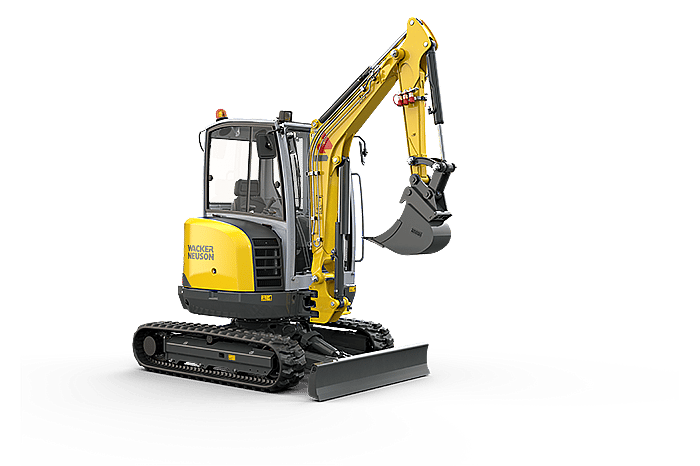 Wacker Neuson EZ26 Compact Excavator - Open Canopy