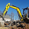 Wacker Neuson EZ36 Compact Excavator – Enclosed Canopy