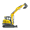 Wacker Neuson ET65 Compact Excavator – Enclosed Canopy