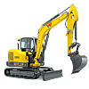 Wacker Neuson ET65 Compact Excavator – Enclosed Canopy