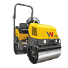 Wacker Neuson RD12 Ride On Double Drum Roller