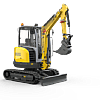 Wacker Neuson EZ26 Compact Excavator – Open Canopy