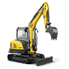 Wacker Neuson ET42 Compact Excavator – Open Canopy