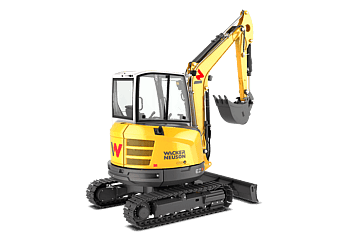 Wacker Neuson EZ36 Compact Excavator - Enclosed Canopy